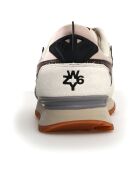 Sneakers en Cuir Jet beiges