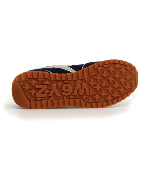 Sneakers en Cuir Jet bleu marine