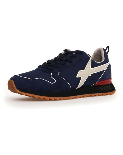 Sneakers en Cuir Jet bleu marine