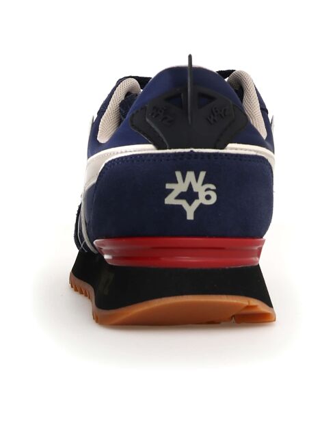 Sneakers en Cuir Jet bleu marine