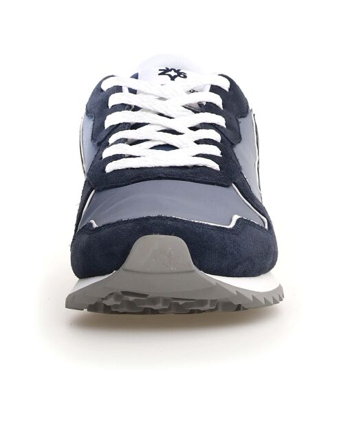 Sneakers en Cuir Jet bleu marine