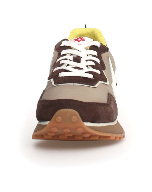 Sneakers en Cuir Jet2 marron