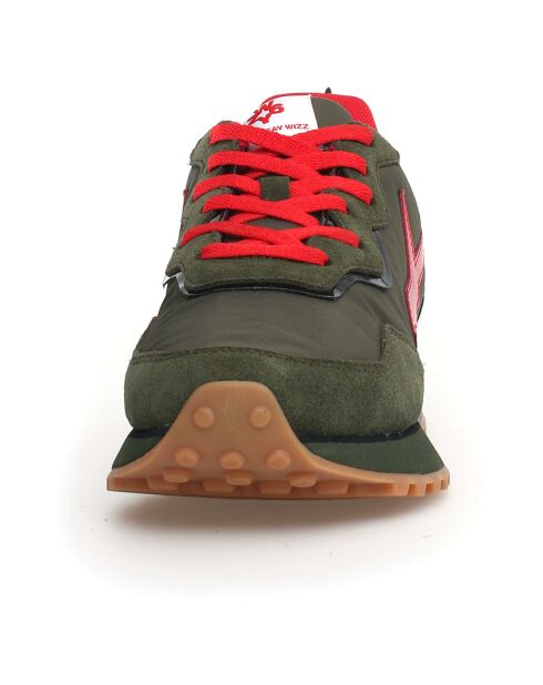 Sneakers en Cuir Jet2 kaki