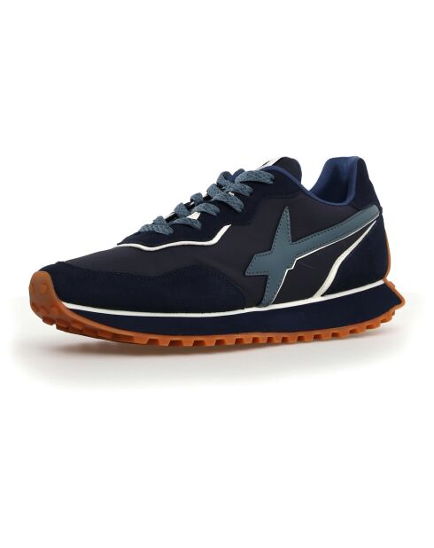 Sneakers en Cuir Jet2 bleu marine