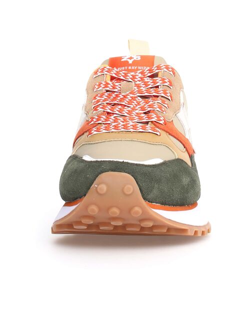 Sneakers en Cuir Loop beiges