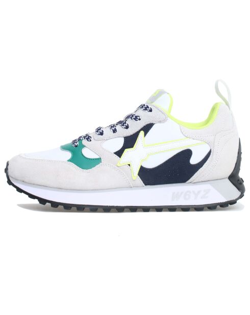 Sneakers en Cuir Loop vertes