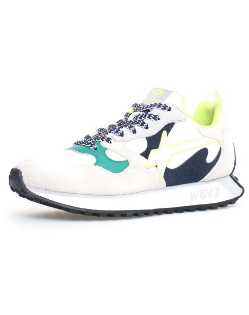 Sneakers en Cuir Loop vertes