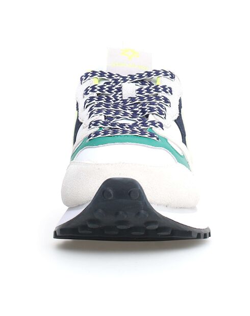 Sneakers en Cuir Loop vertes