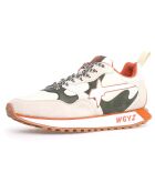 Sneakers en Cuir Loop beiges