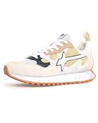 Sneakers en Cuir Loop beiges