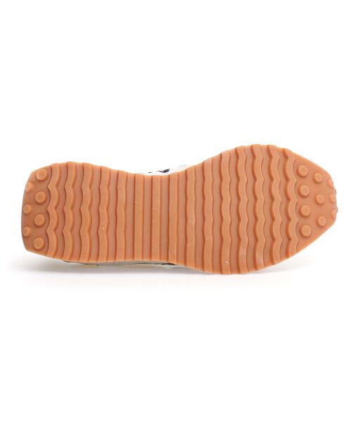 Sneakers en Cuir Loop beiges