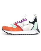 Sneakers en Cuir Loop orange