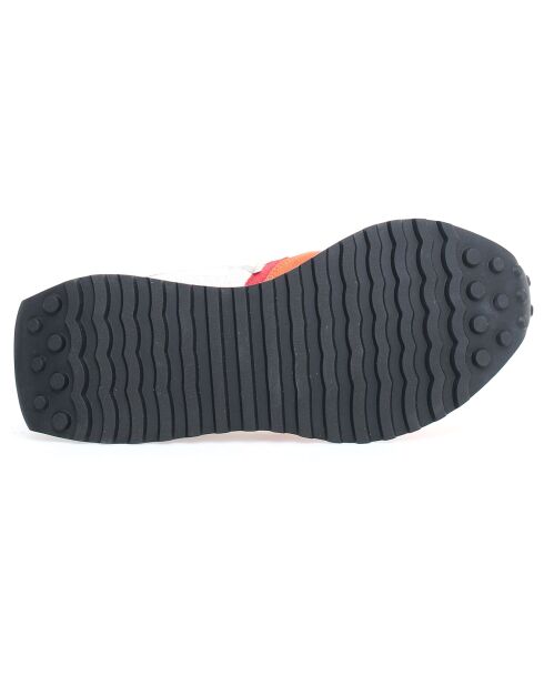 Sneakers en Cuir Loop orange