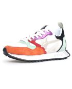 Sneakers en Cuir Loop orange