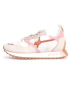 Sneakers en Cuir Loop beiges