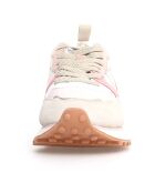 Sneakers en Cuir Loop beiges