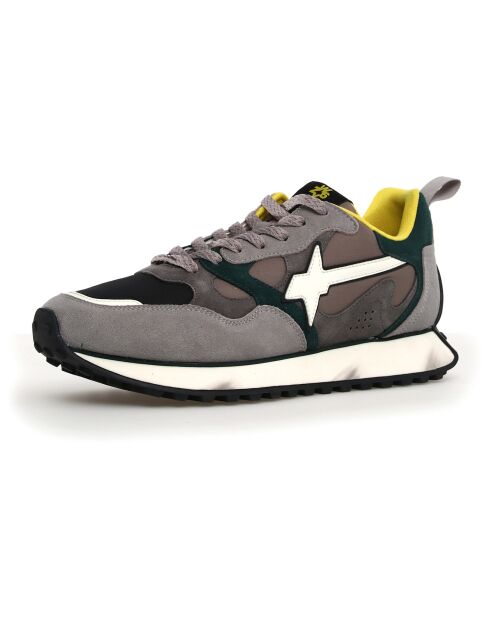 Sneakers en Cuir Loop grises