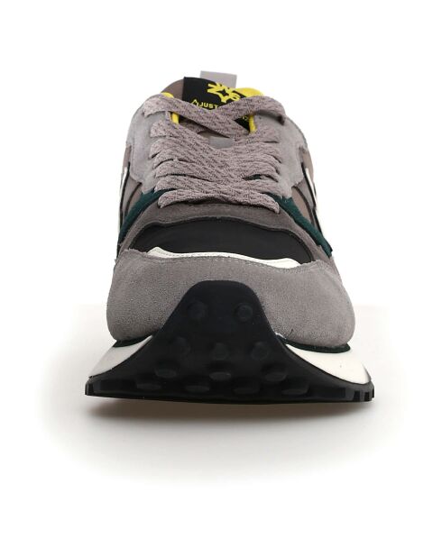 Sneakers en Cuir Loop grises