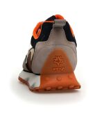 Sneakers en Cuir Loop beiges