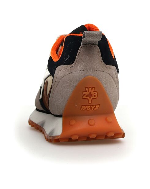 Sneakers en Cuir Loop beiges