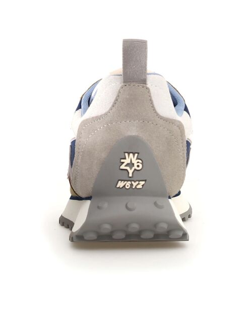 Sneakers en Cuir Loop kaki