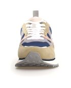 Sneakers en Cuir Loop kaki