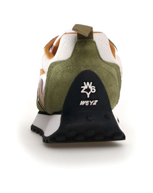 Sneakers en Cuir Loop beiges