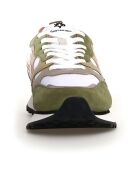 Sneakers en Cuir Loop beiges