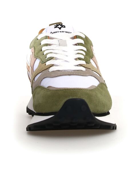 Sneakers en Cuir Loop beiges