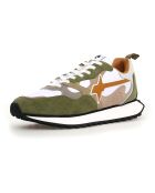 Sneakers en Cuir Loop beiges