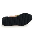 Sneakers en Cuir Loop beiges