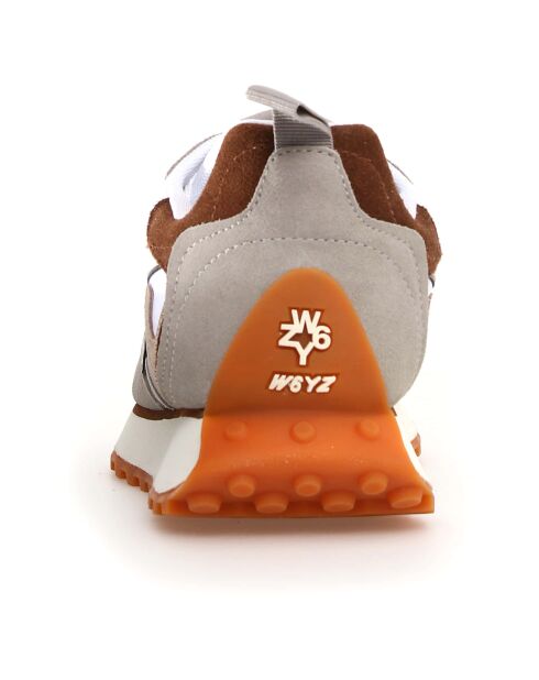 Sneakers en Cuir Loop taupe