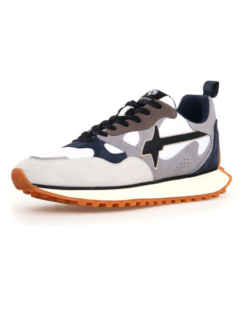 Sneakers en Cuir Loop grises