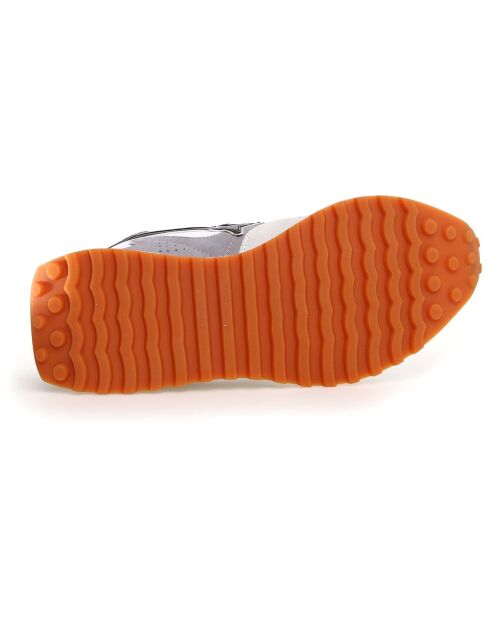 Sneakers en Cuir Loop grises