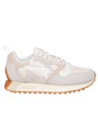 Sneakers en Cuir Loop beiges