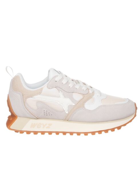 Sneakers en Cuir Loop beiges