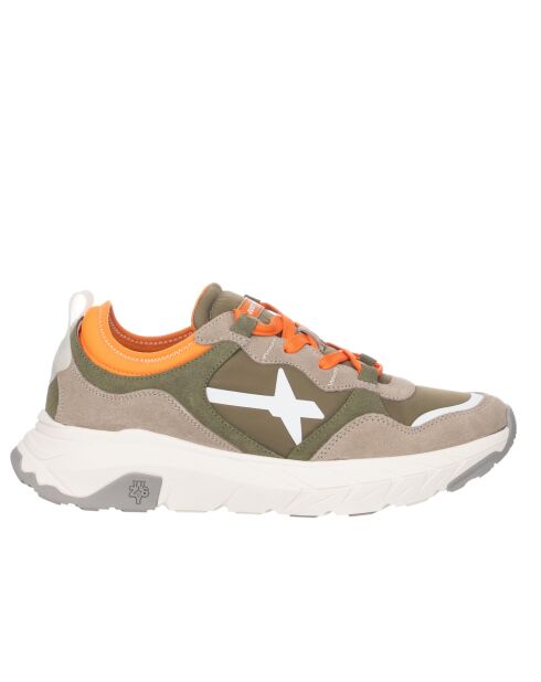 Sneakers en Cuir Next kaki