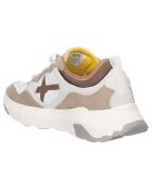 Sneakers en Cuir Next taupe