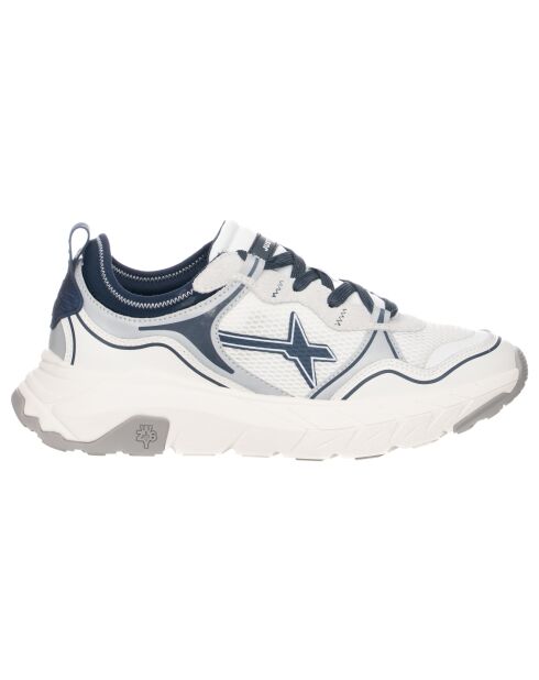Sneakers en Cuir Next bleu marine