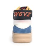 Sneakers en Cuir Q bleues