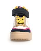 Sneakers en Cuir Q bleues