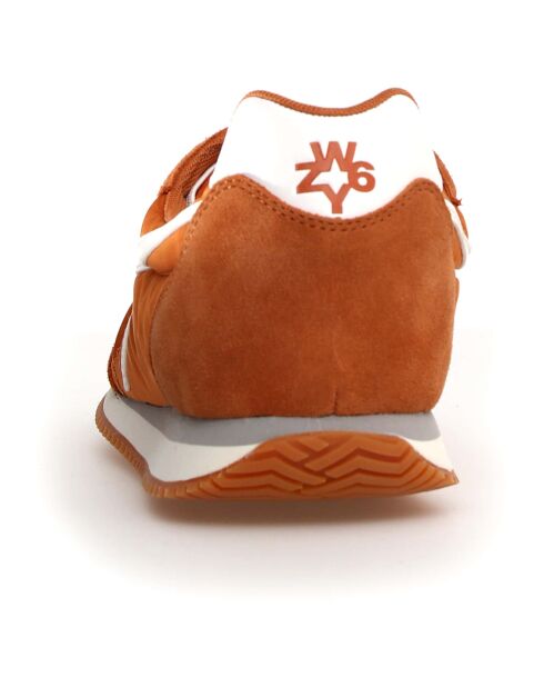 Sneakers en Cuir Samoa jaunes