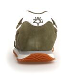 Sneakers en Cuir Samoa kaki