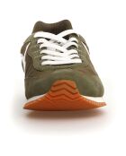 Sneakers en Cuir Samoa kaki