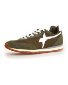 Sneakers en Cuir Samoa kaki