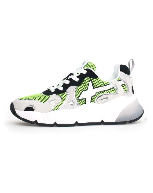 Sneakers en Cuir Sarah grises