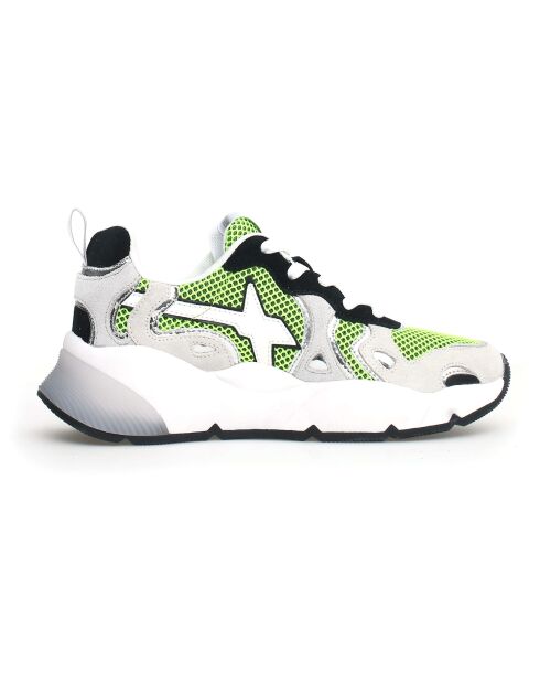 Sneakers en Cuir Sarah grises