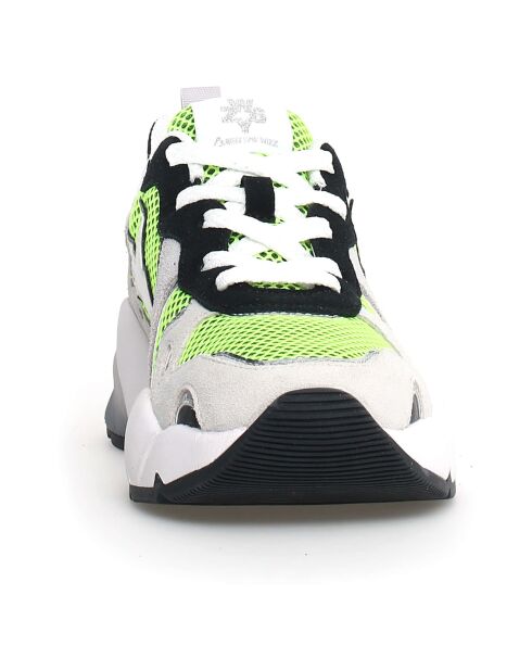 Sneakers en Cuir Sarah grises