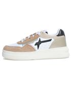 Sneakers en Cuir Xenia blanches