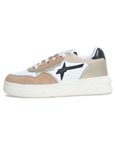 Sneakers en Cuir Xenia blanches
